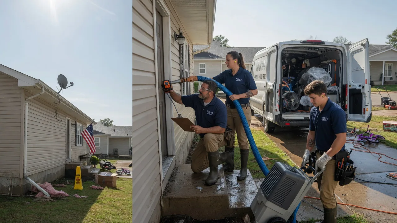 Ceiling Water Damage Restoration in Chuckey, TN near me